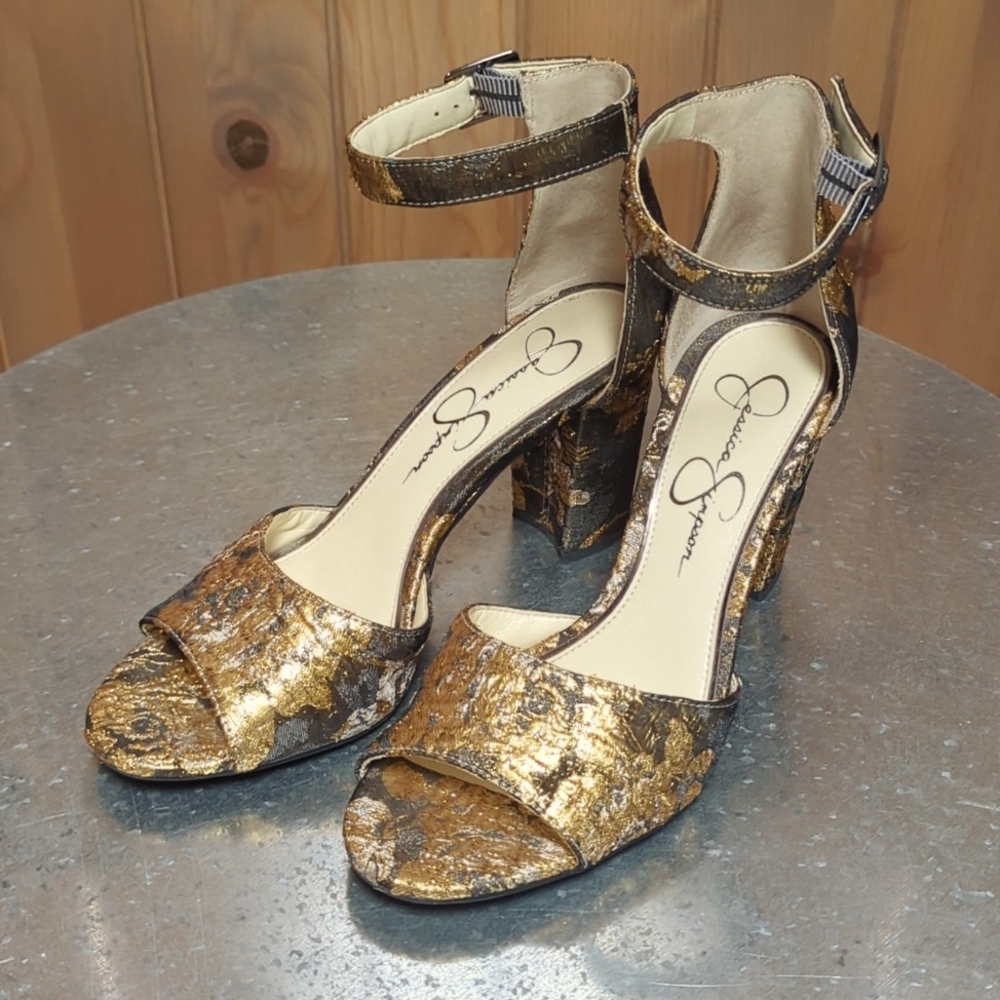 Jessica Simpson Ankle Strap Heels
